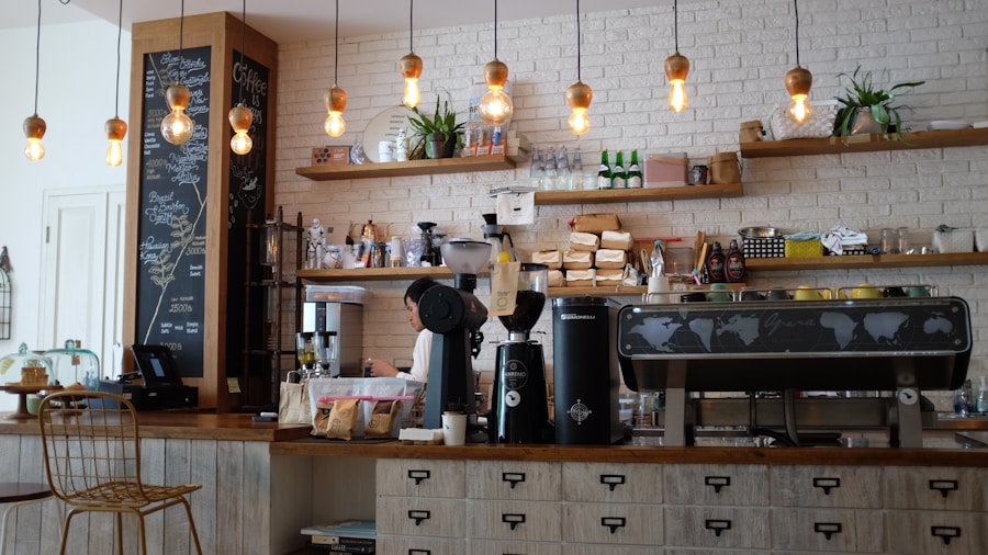 Barista i arbete på Bryggverket